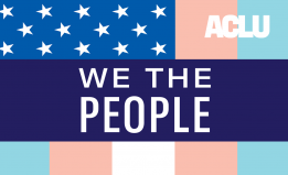 We The People Trans Flag