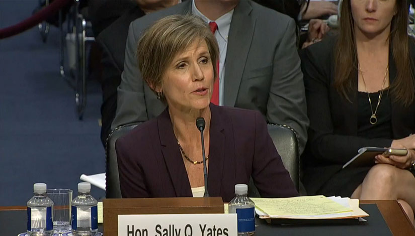 Former Attorney General Sally Yates