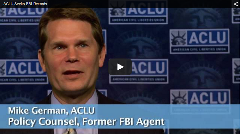 ACLU Seeks FBI Records