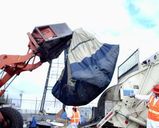Homeless people's stuff being destroyed in Fresno