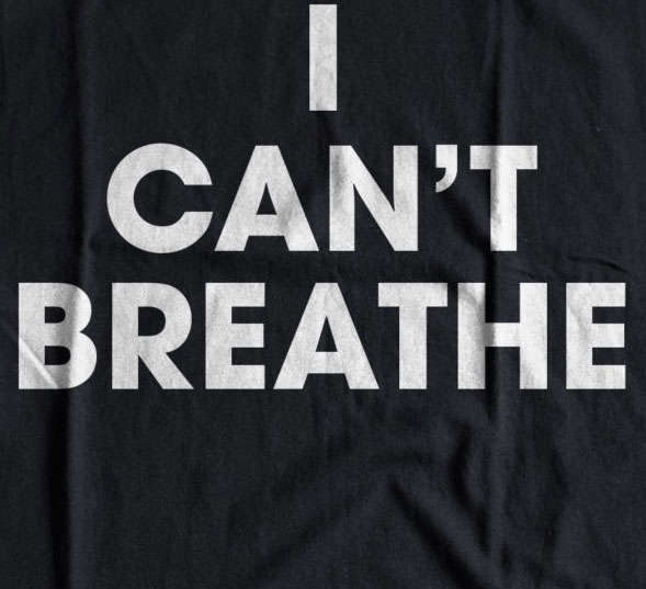 "I can't breathe" t-shirt