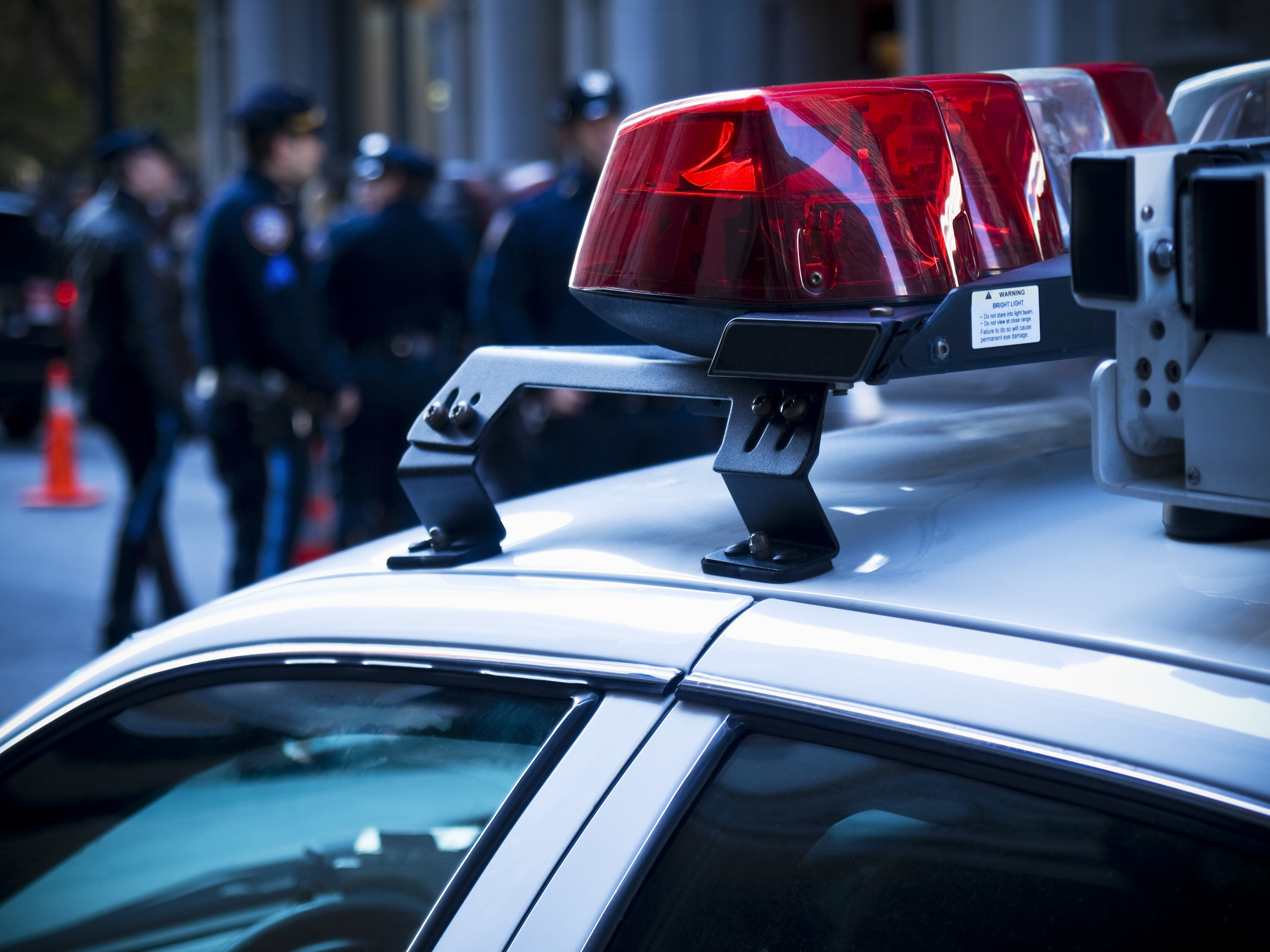 police car