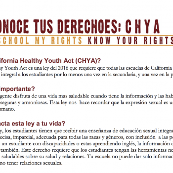 California Healthy Youth Act