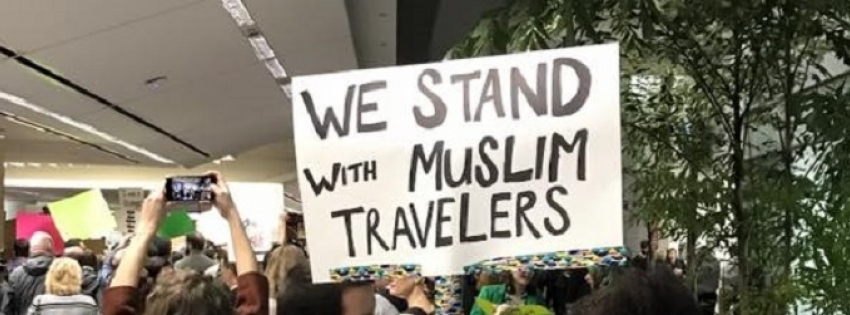 we stand with muslim travelers