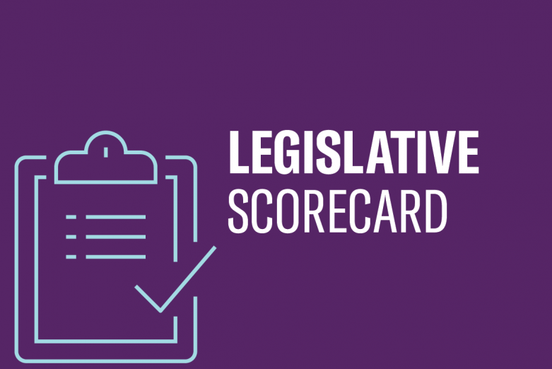 Legislative scorecard