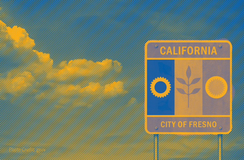 Fresno Flag Graphic