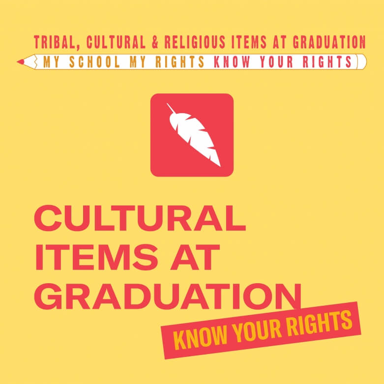 Tribal, Cultural and Religious Items at Graduation