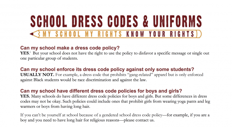 Dress Code Rules Poster | espacopotencial.org.br