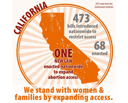 We stand with women & families by expanding access.