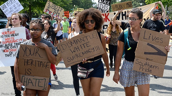 remove slavery symbols