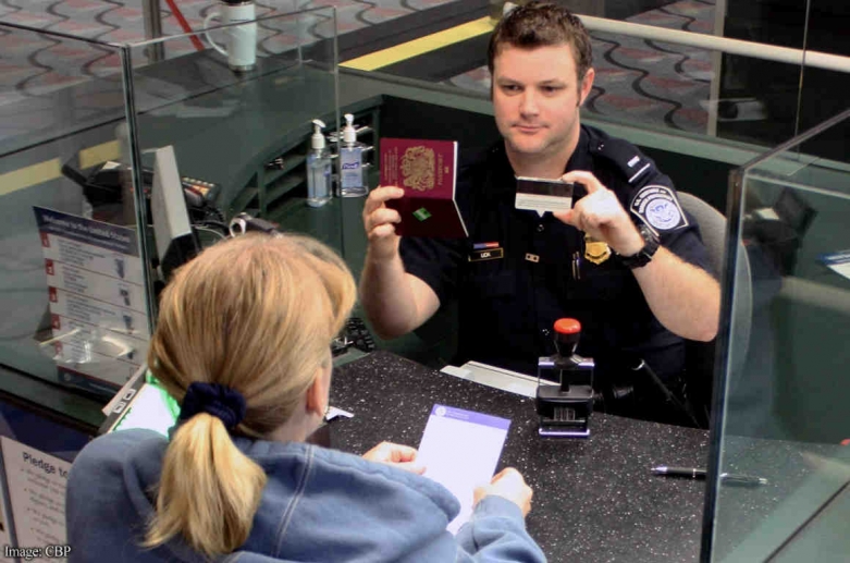 CBP face recognition check