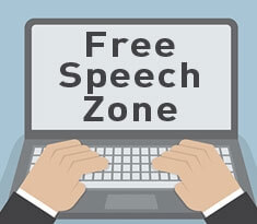 free speech zone