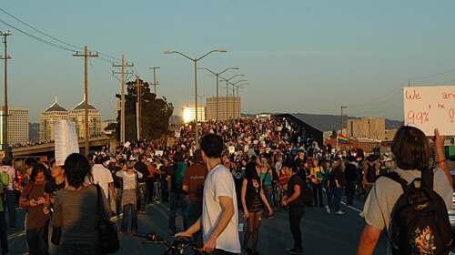 Occupy Oakland march