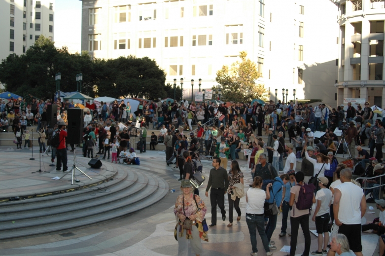 Occupy Oakland - Frank Ogawa Plaza