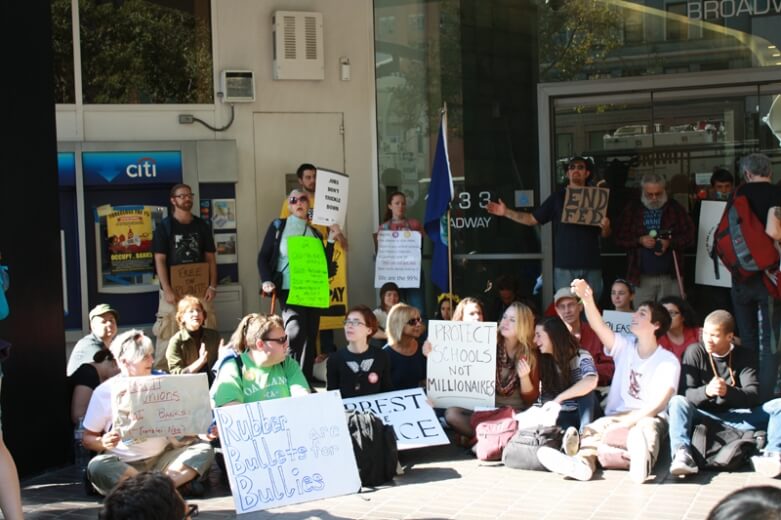 Occupy Oakland protesters