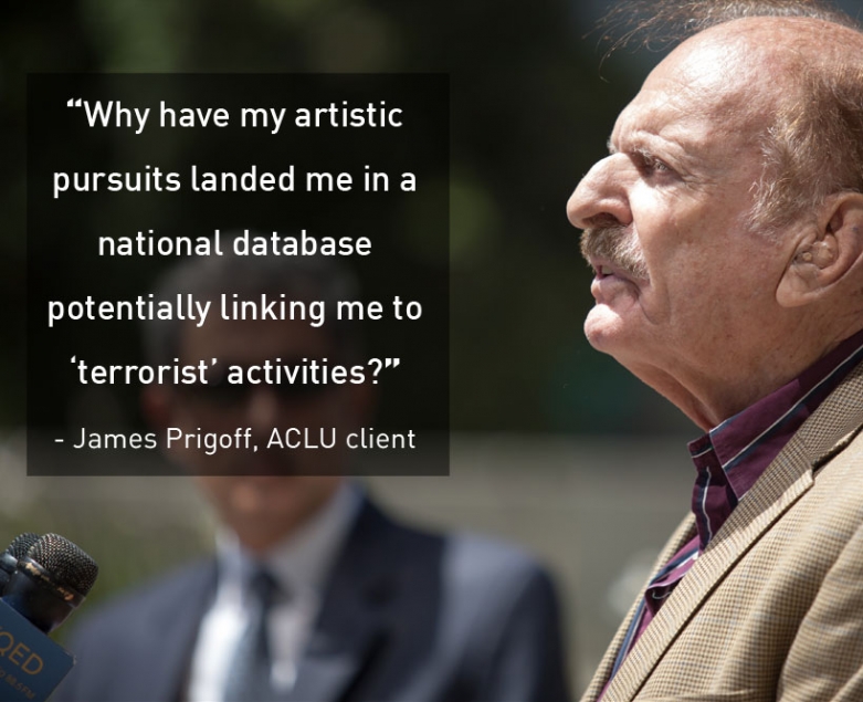 James Prigoff, ACLU client