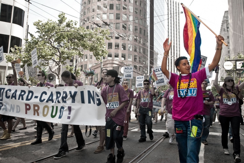 Rochelle Hamilton at SF Pride 2009 - Photo by Michael Woolsey