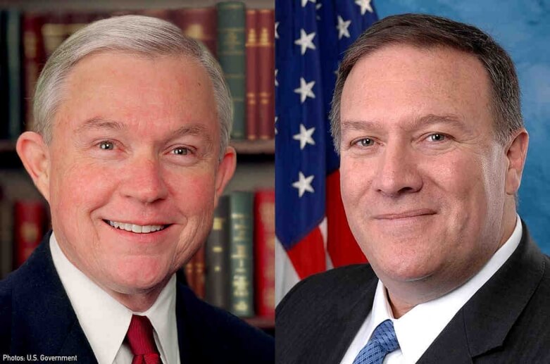 Sen. Sessions and Rep. Pompeo