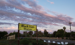 black lives matter sign