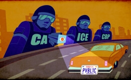 California Police ALPR Painting