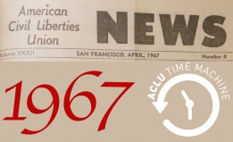 ACLU news 1967