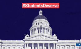 State Capitol with #StudentsDeserve