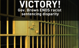 prison bars sentencing disparity victory