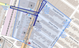 Screenshot of SFPD geofence