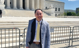 Senior attorney John Do traveled to the U.S. Supreme Court in April to hear oral arguments in Grants Pass v. Johnson,  the landmark homelessness case. 