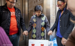 Vigil outside of SF Immigration Court