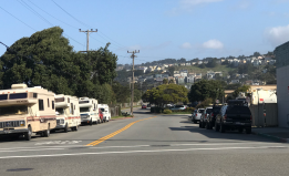 RVs Parked in Pacifica