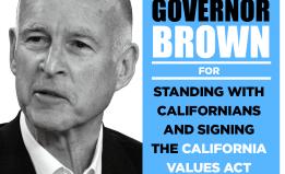 Thank You Governor Brown