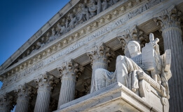 Photo of the exterior of the U.S. Supreme Court