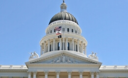 The state capitol building in Sacramento, California