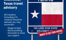TX travel advisory