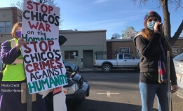 Rally to Protest Chico County's Anti-Homeless Ordinances