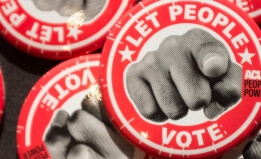 "Let People Vote" buttons