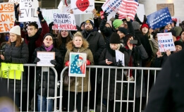 airport protest