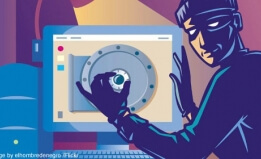 Computer burglar by elhombredenegro