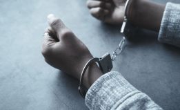 hands in handcuffs