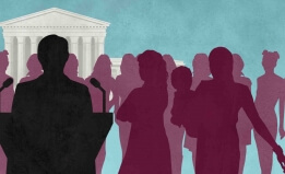 Kavanaugh illustration credit ACLU