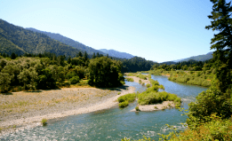 Klamath Trinity river