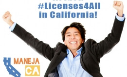 at last #licenses4all in California