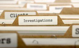 investigations folder