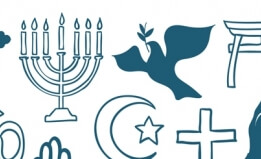 various religious symbols