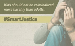 Kids should not be criminalized more than adults