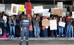 January 2017 - SFO protest by Rachael Herron