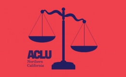 Shutterstock Scales + ACLU NorCal logo