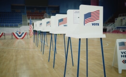 voting booths
