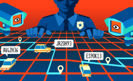 Graphic of Automatic license plate readers